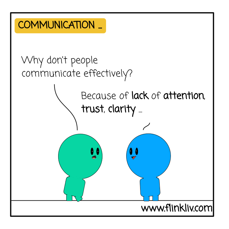 Conversation about communication barriers